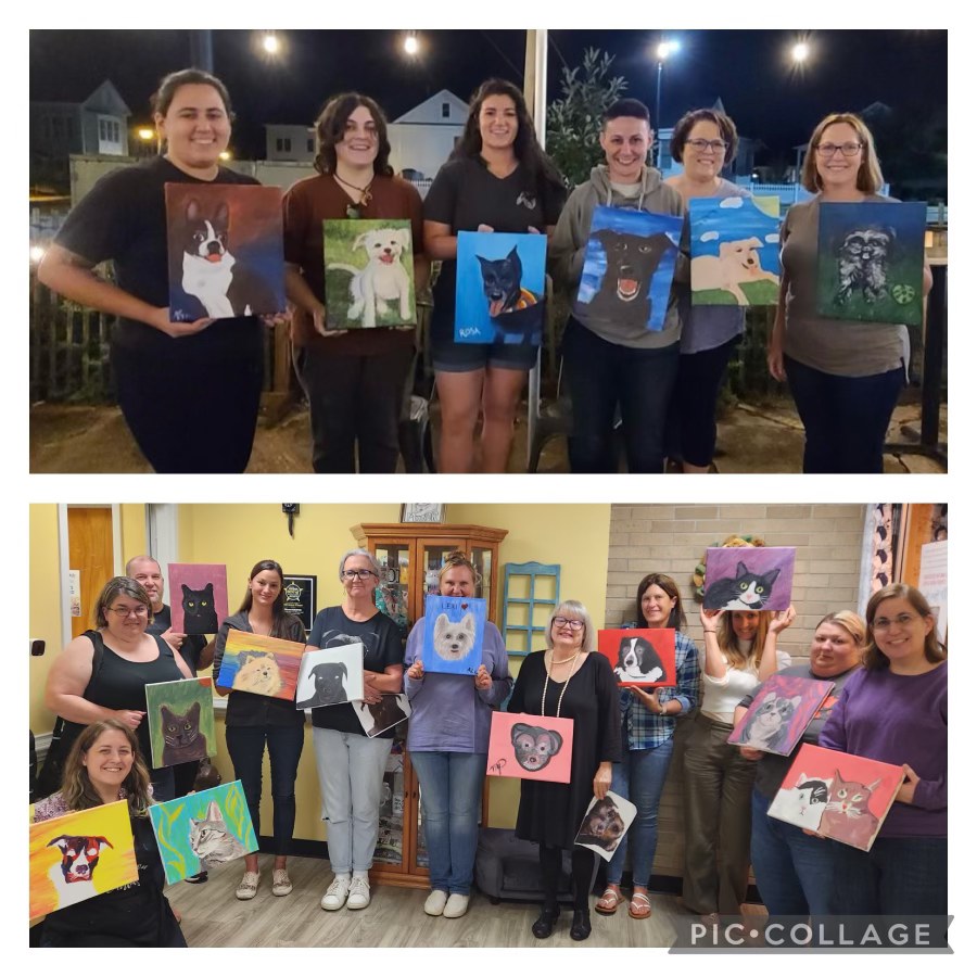 Paint Your Pet on Canvas Night at Knotts!