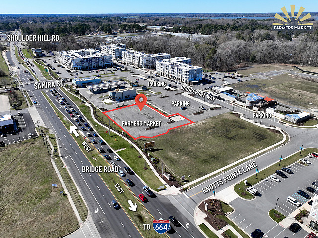 Farmers Market Parking Map