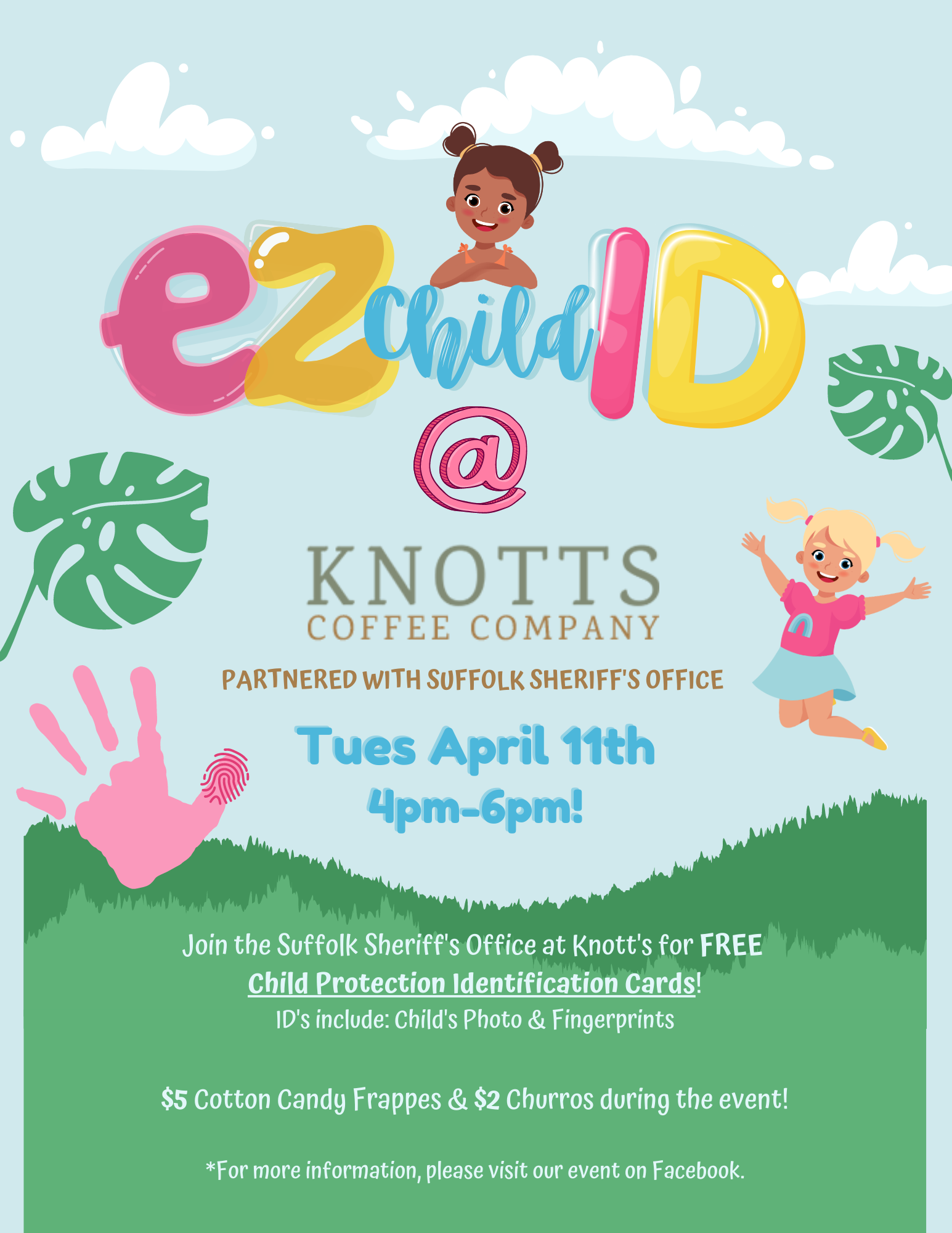 EZ Child ID Night at Knotts Events Bridgeport Suffolk