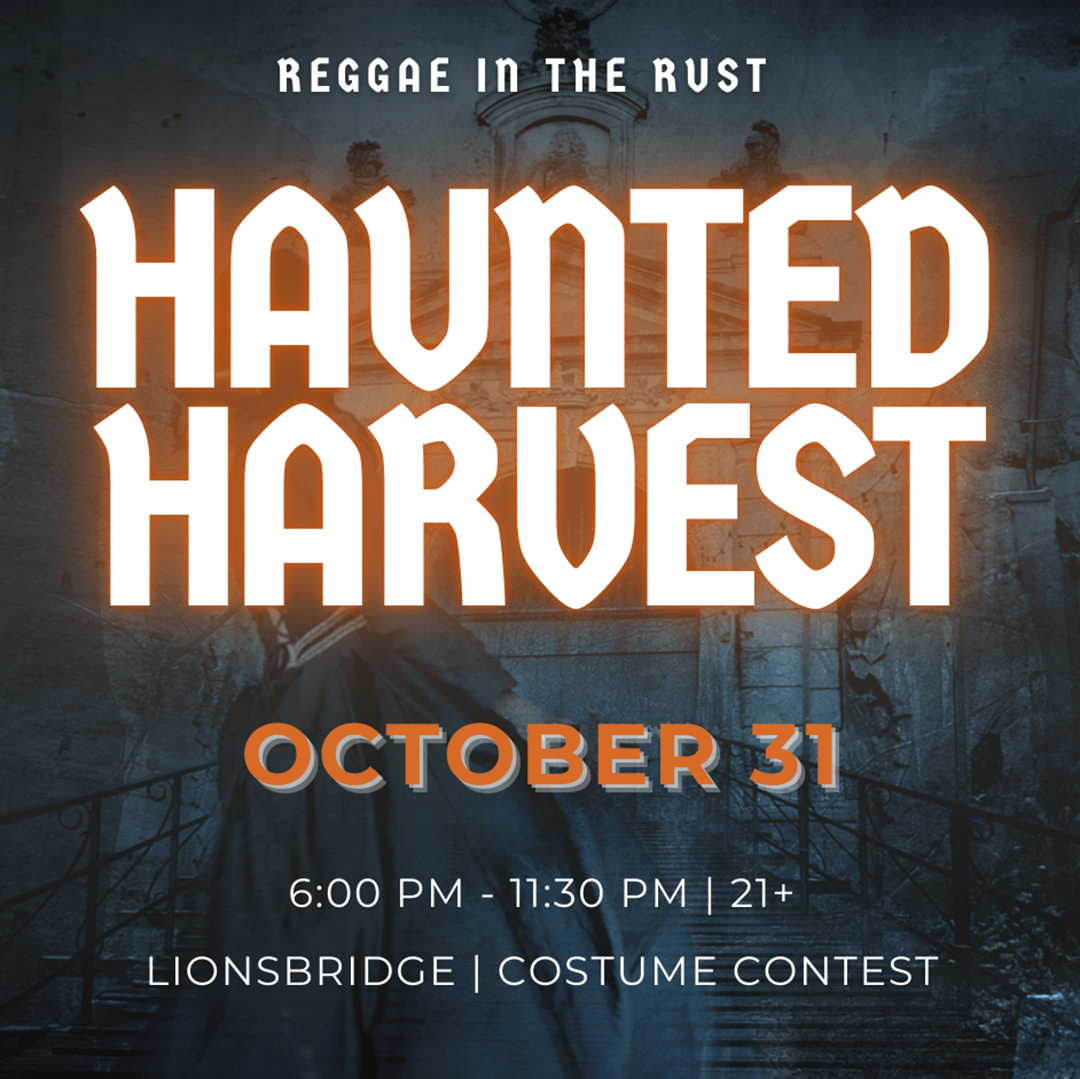 Haunted Harvest: Reggae in the Rust - Halloween Night at the Silos